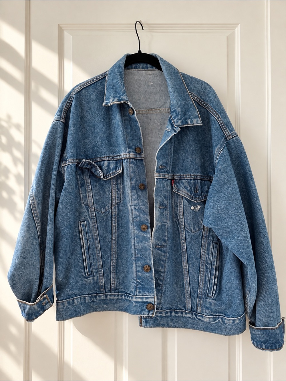 Levi's Light Blue Oversized Denim Jacket